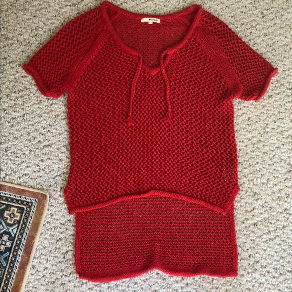 Knit sweater
